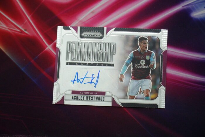 2024-25 Prizm EPL ASHLEY WESTWOOD Penmanship Auto Base #AW (A) - Image 1