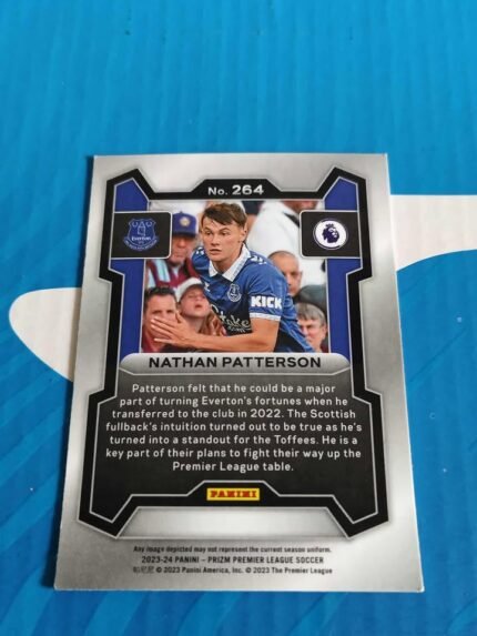 2023-24 NATHAN PATTERSON PANINI PRIZM PREMIER LEAGUE GREEN SNAKE SKIN