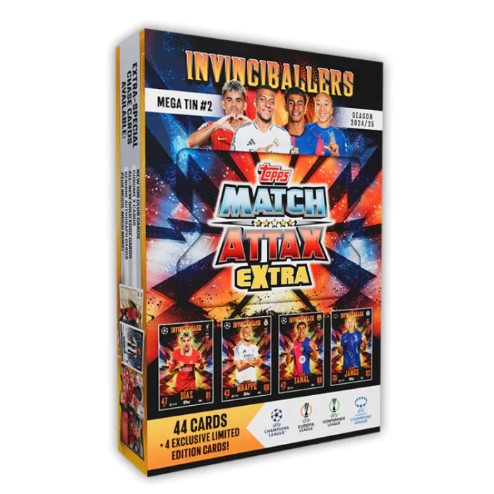 Topps Match Attax UCC Extra 2025 Mega Tins #2 Invinciballers - Image 1