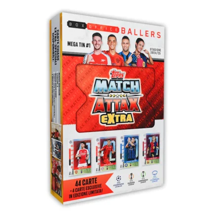 Topps Match Attax UCC Extra 2025 Mega Tins #1 Box Office Ballers